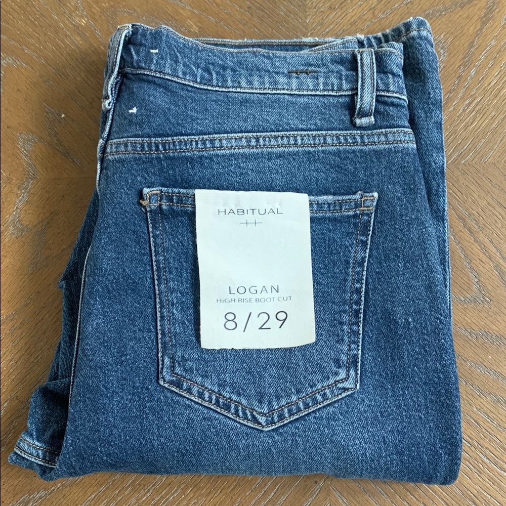 Habitual Women's Logan High Rise Boot Cut Jeans Size 8/29